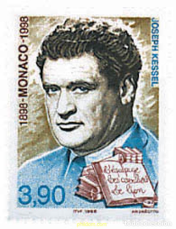 Sellos: 32531 MNH MONACO 1998 CENTENARIO DEL NACIMIENTO DE JOSEPH KESSEL