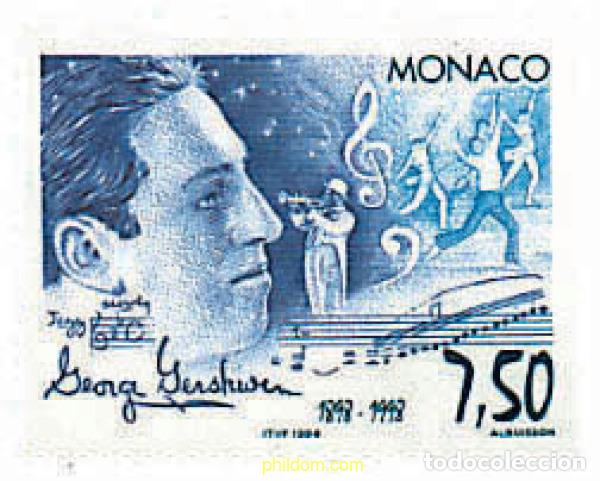 Sellos: 32992 MNH MONACO 1998 CENTENARIO DEL NACIMIENTO DE G. GERSHWIN, COMPOSITOR
