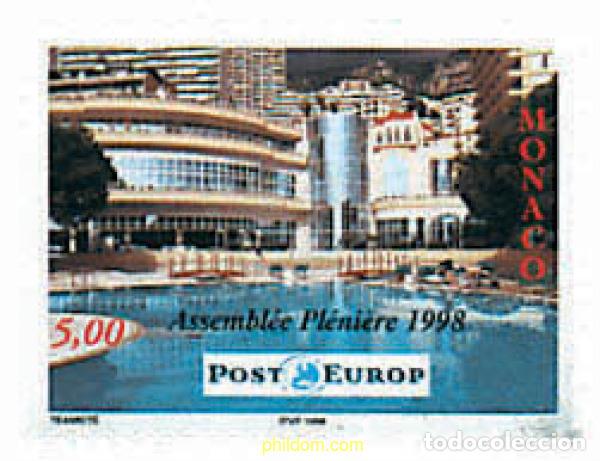 Sellos: 32494 MNH MONACO 1998 ASAMBLEA PLENARIA DE CORREOS DE EUROPA