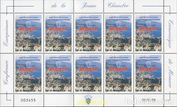 Sellos: 11876 MNH MONACO 1998 CONFERENCIA EUROPEA DE LA JOVEN CAMARA ECONOMICA
