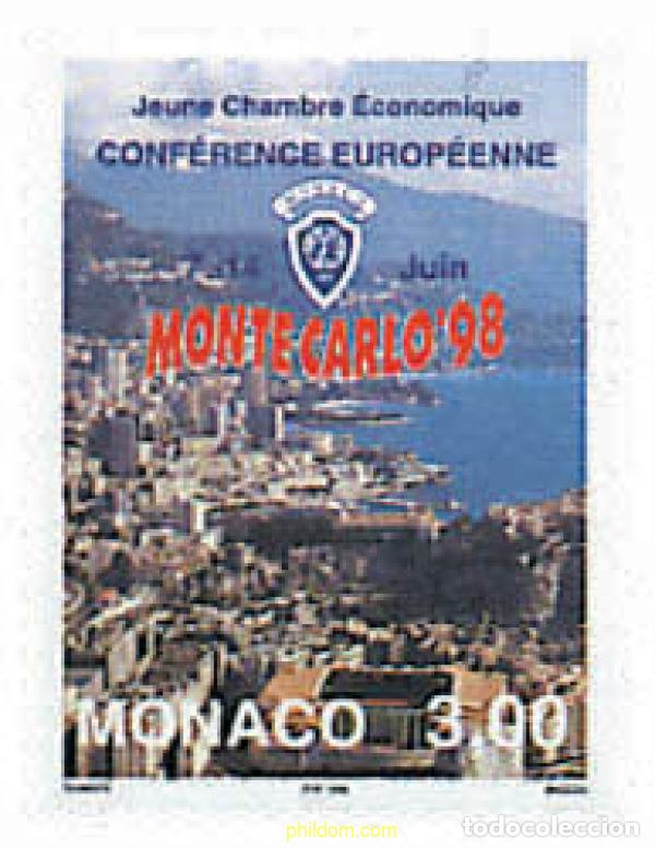 Sellos: 32498 MNH MONACO 1998 CONFERENCIA EUROPEA DE LA JOVEN CAMARA ECONOMICA