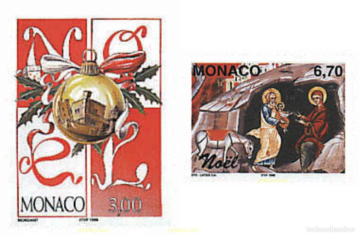 Sellos: 34666 MNH MONACO 1998 NAVIDAD