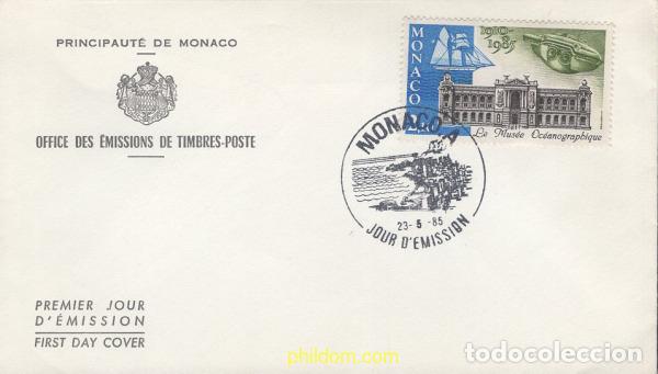Briefmarken: 407884 MNH MONACO 1985 75 ANIVERSARIO DE LA INAUGURACION DEL MUSEO OCEANOGRAFICO DE MONACO