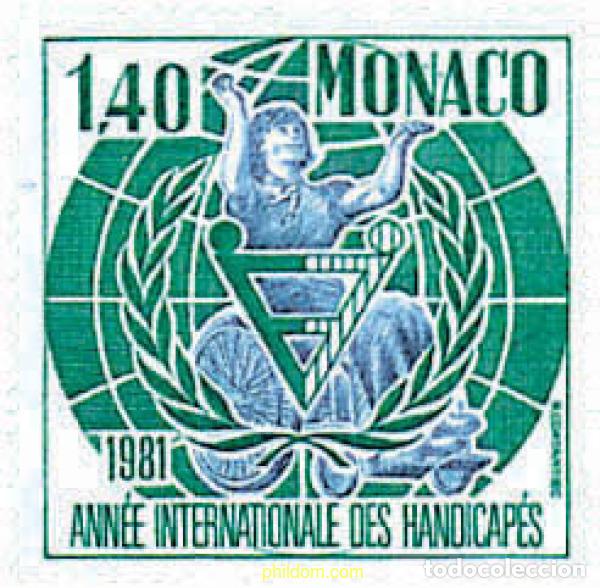 Francobolli: 78847 MNH MONACO 1981 A&Ntilde;O INTERNACIONAL DE LOS DISCAPACITADOS
