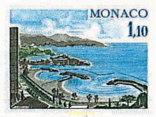 Sellos: 77455 MNH MONACO 1977 VISTA DE MONTECARLO