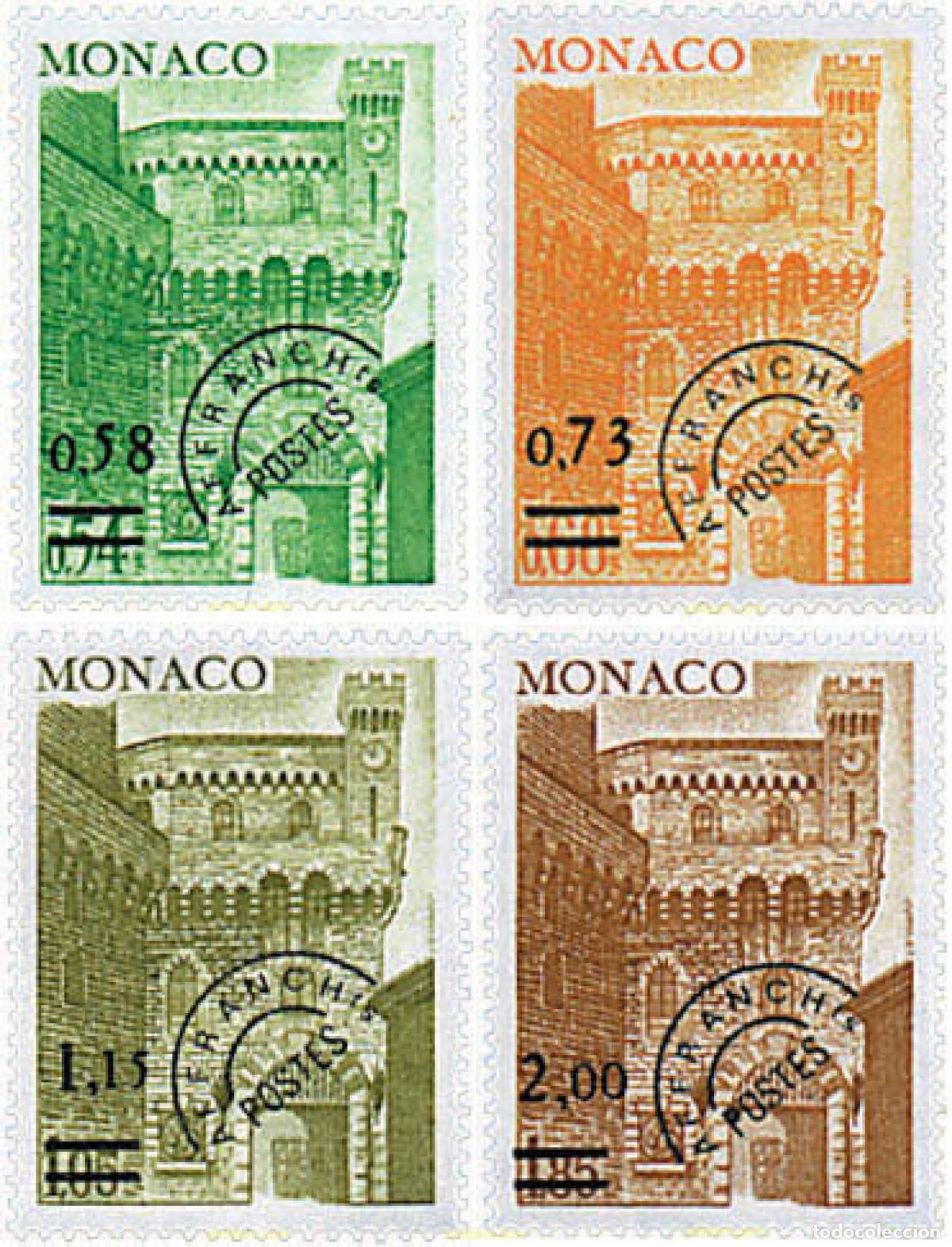 Briefmarken: 34782 MNH MONACO 1978 TORRE DEL RELOJ