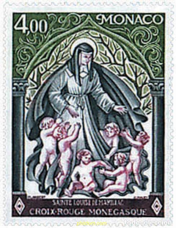 Sellos: 32663 MNH MONACO 1976 CRUZ ROJA MONEGASCA
