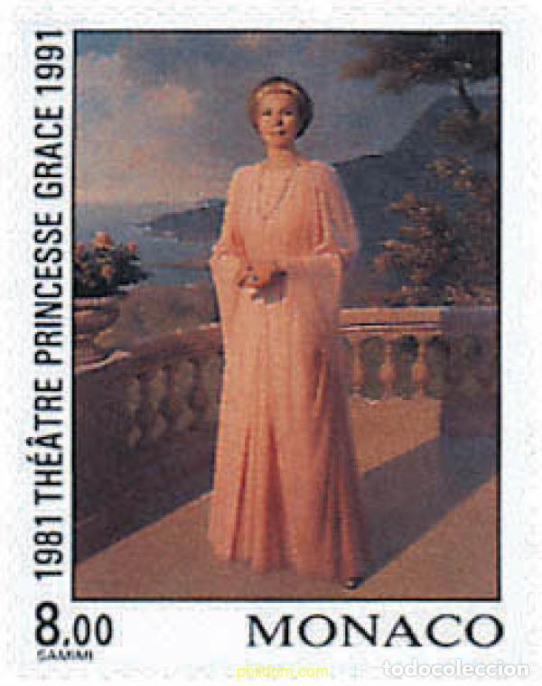 Sellos: 32588 MNH MONACO 1991 10 ANIVERSARIO DE LA CREACION DEL TEATRO PRINCESA GRACE