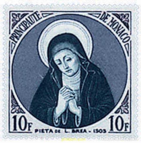 Sellos: 617116 MNH MONACO 1955 A&Ntilde;O MARIANO
