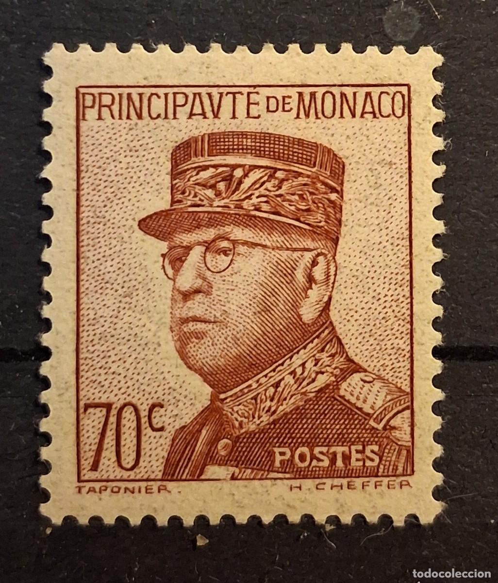 Sellos: M&Oacute;NACO, 1939, CAT.YT.161.