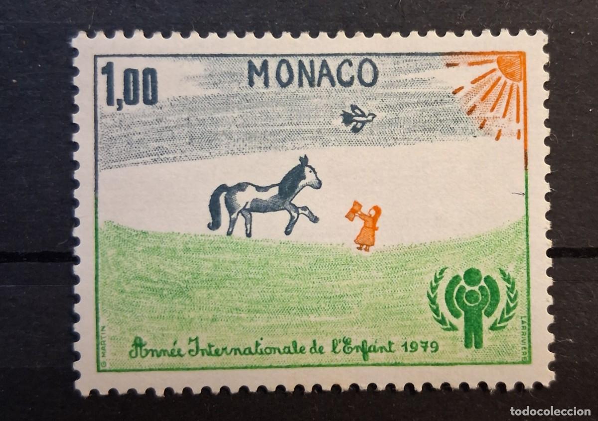 Sellos: M&Oacute;NACO, 1979, CAT.YT.1182. - Foto 1