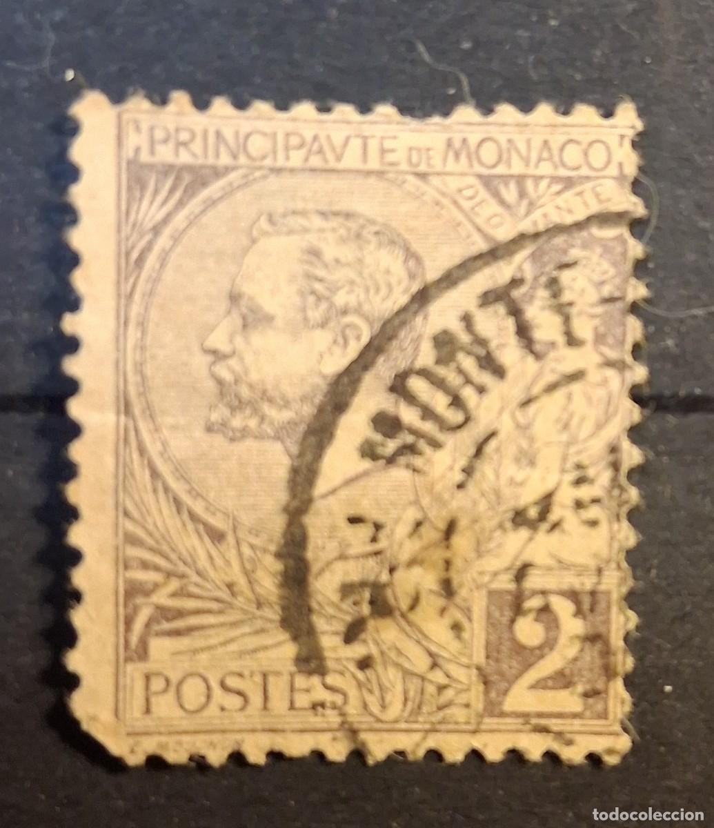 Sellos: M&Oacute;NACO, 1891, CAT.YT.12. - Foto 1