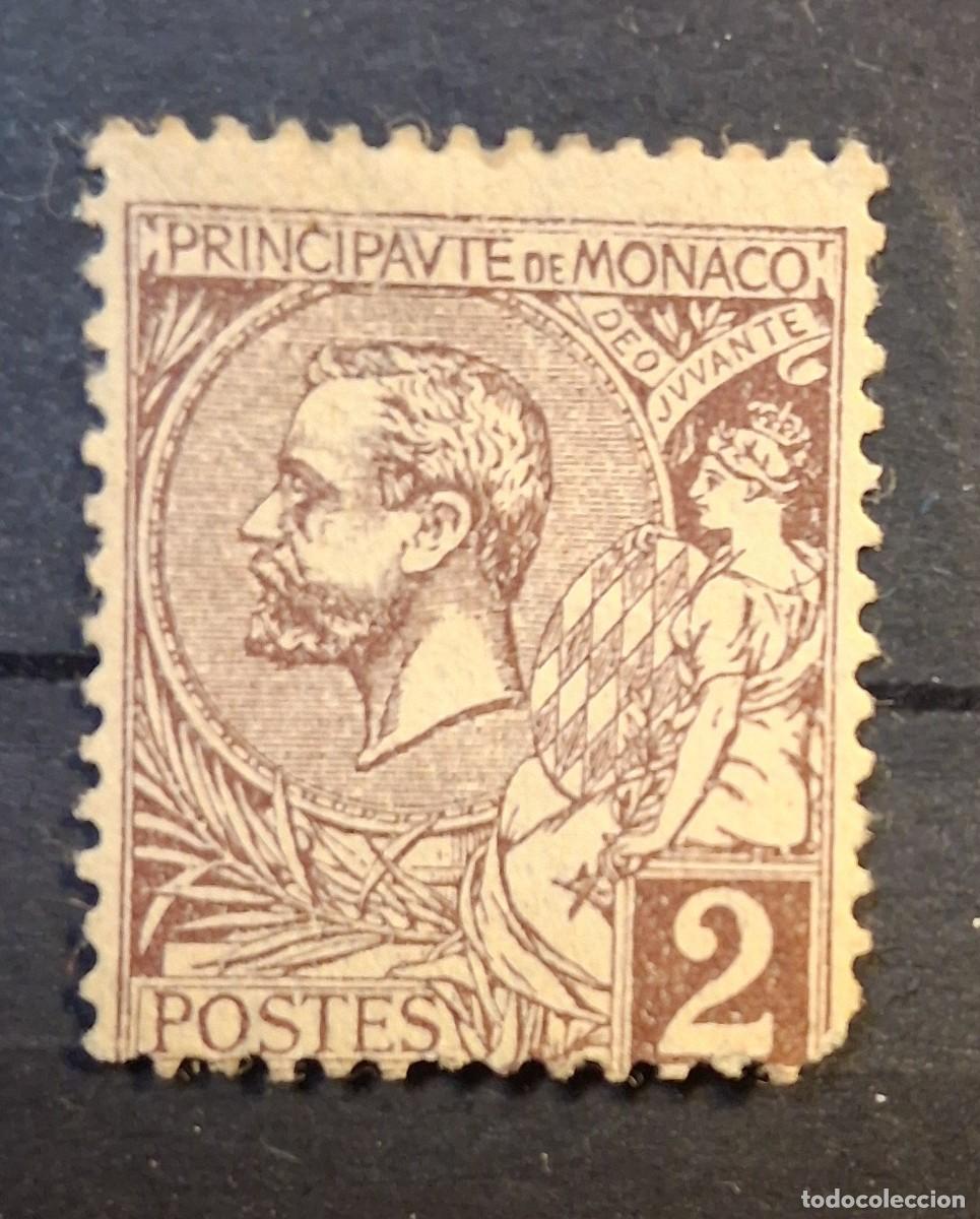 Sellos: M&Oacute;NACO, 1891, CAT.YT.12.