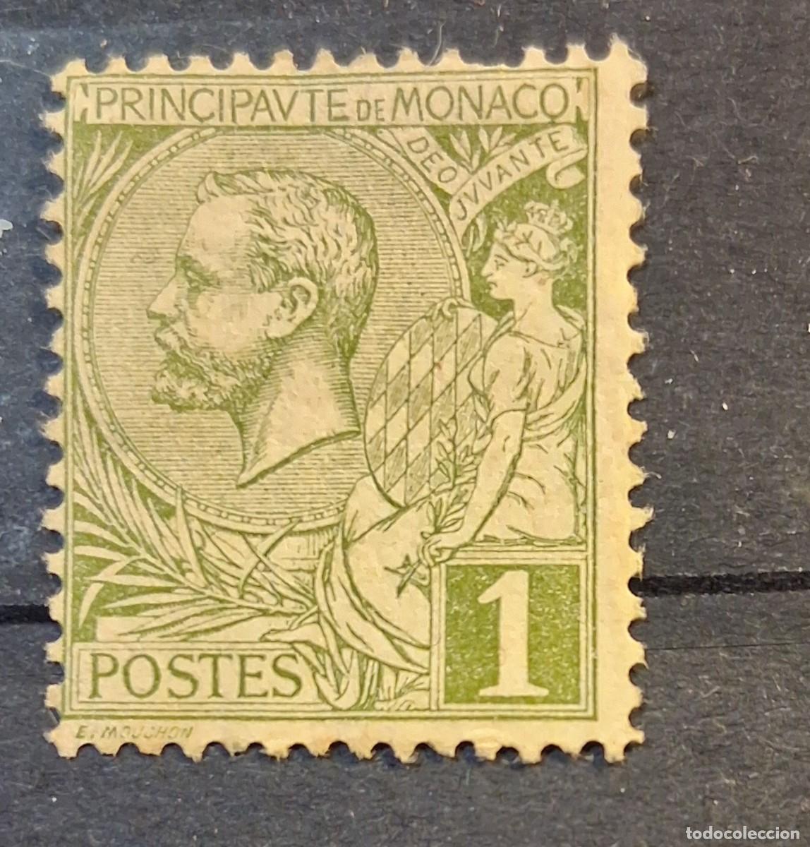 Sellos: M&Oacute;NACO, 1891, CAT.YT.11.