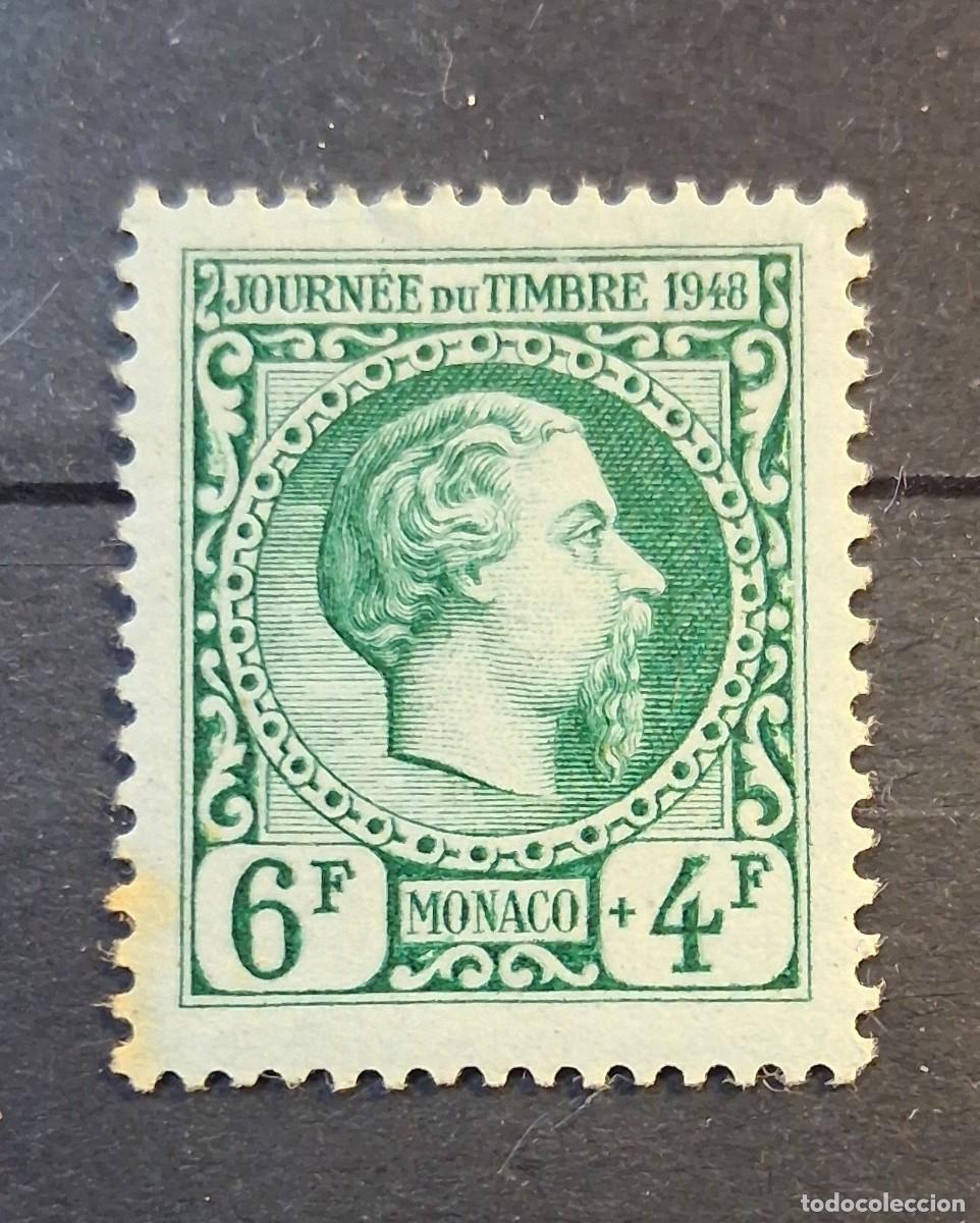 Sellos: M&Oacute;NACO, 1948, CAT.YT.301. - Foto 1