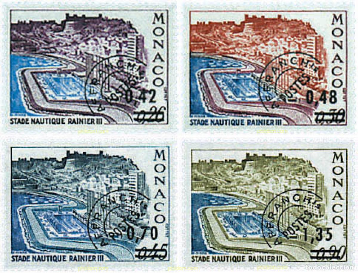 Sellos: 67775 MNH MONACO 1975 ESTADIO NAUTICO RAINIERO III