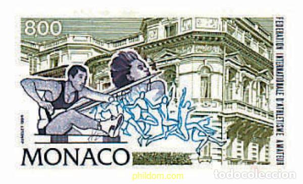 Francobolli: 67806 MNH MONACO 1994 FEDERACION INTERNACIONAL DE ATLETISMO AMATEUR