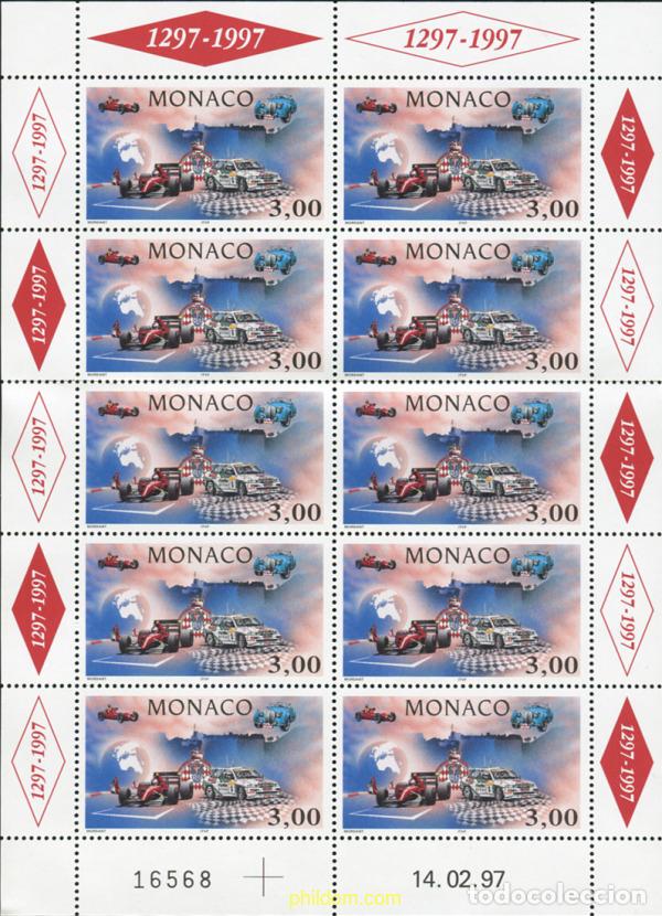 Francobolli: 9837 MNH MONACO 1996 AUTOMOVIL CLUB DE MONACO