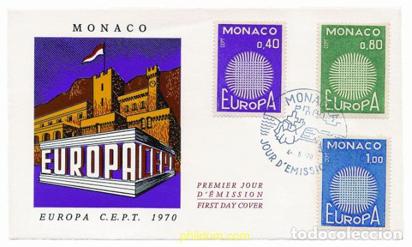 Sellos: 23662 MNH MONACO 1970 EUROPA CEPT. SOL FLAMANTE
