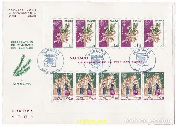 Stamps: 23917 MNH MONACO 1981 EUROPA CEPT. FOLCLORE