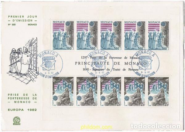 Sellos: 23954 MNH MONACO 1982 EUROPA CEPT. HISTORIA