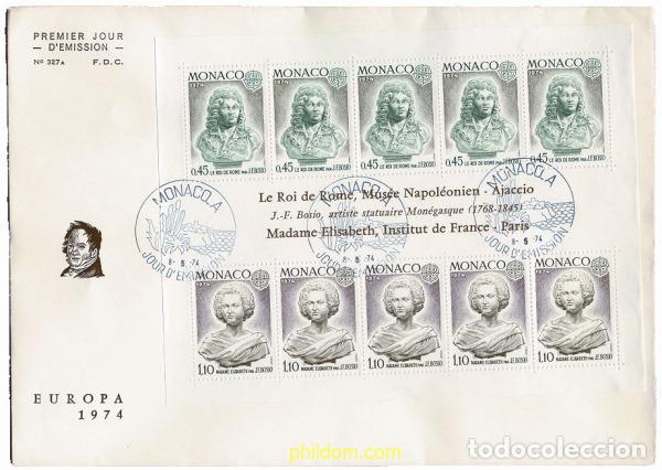 Briefmarken: 23719 MNH MONACO 1974 EUROPA CEPT. ESCULTURAS