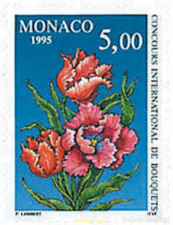 Sellos Mónaco 1995 – 50 Aniversario ONU, FAO Y UNESCO – Serie 2239-2246 MNH