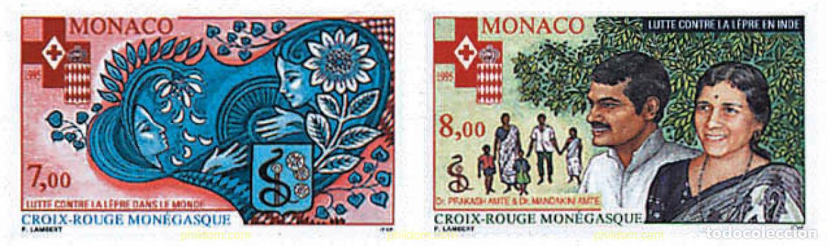 Stamps: 95457 MNH MONACO 1995 CRUZ ROJA MONEGASCA
