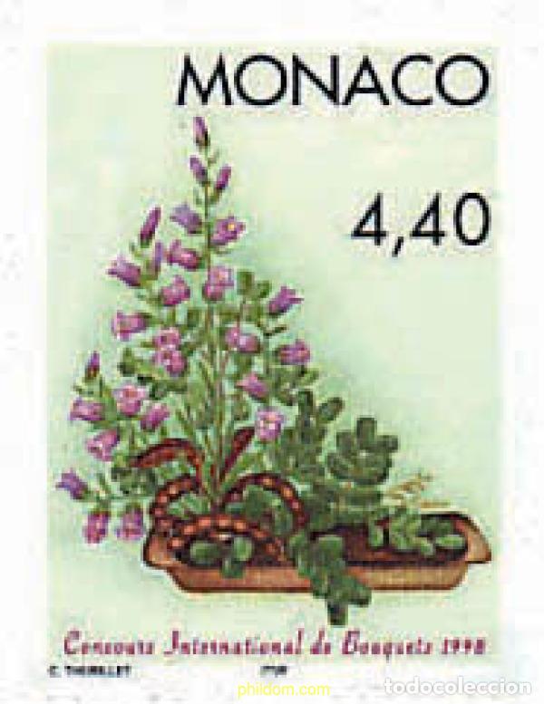 Selos: 97052 MNH MONACO 1997 31 CONCURSO INTERNACIONAL DE RAMOS DE FLORES