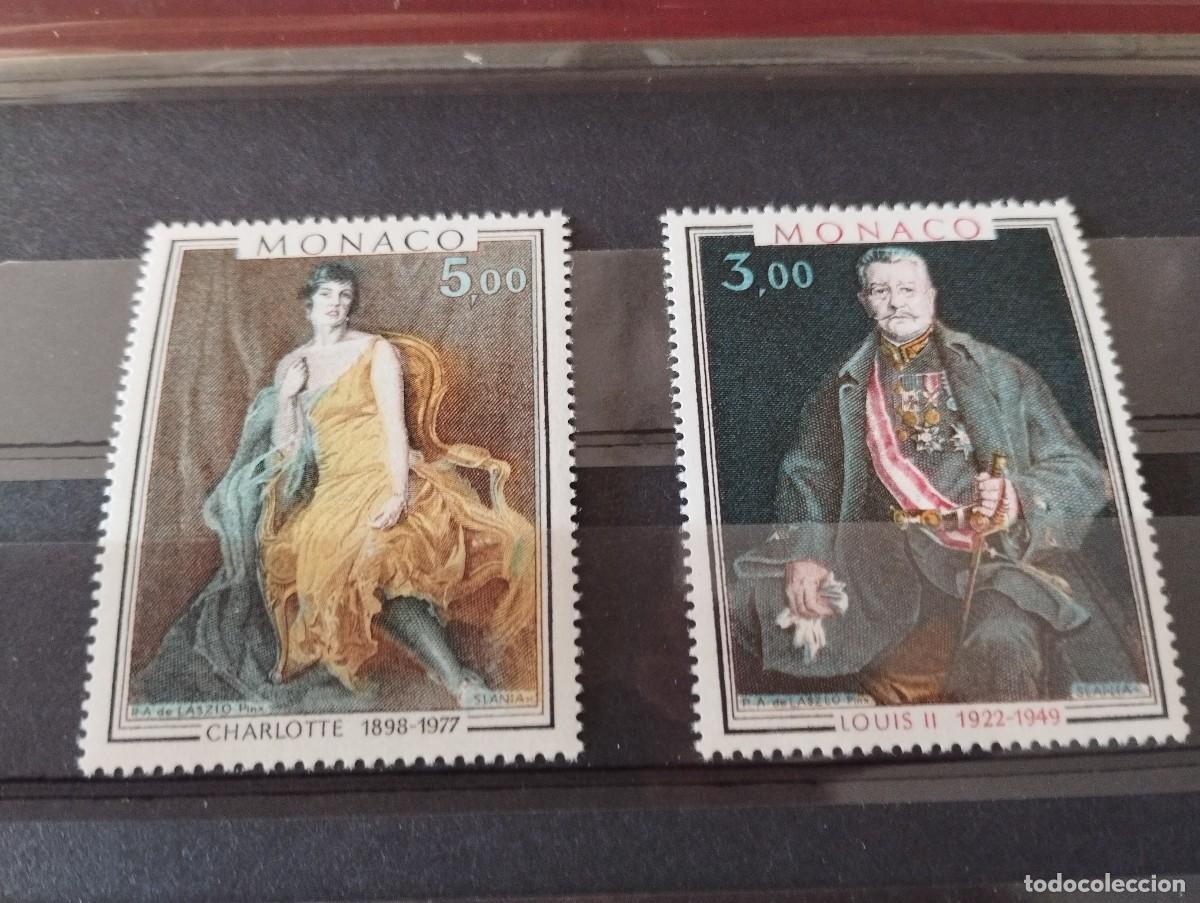 Sellos: MONACO N&ordm; YVERT 1286/7 - A&Ntilde;O 1981. PINTURA. PRINCIPES Y PRINCESAS DEL PRINCIPADO