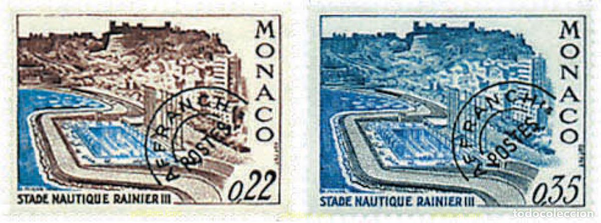 Francobolli: 791081 MNH MONACO 1969 ESTADIO NAUTICO RAINIERO III