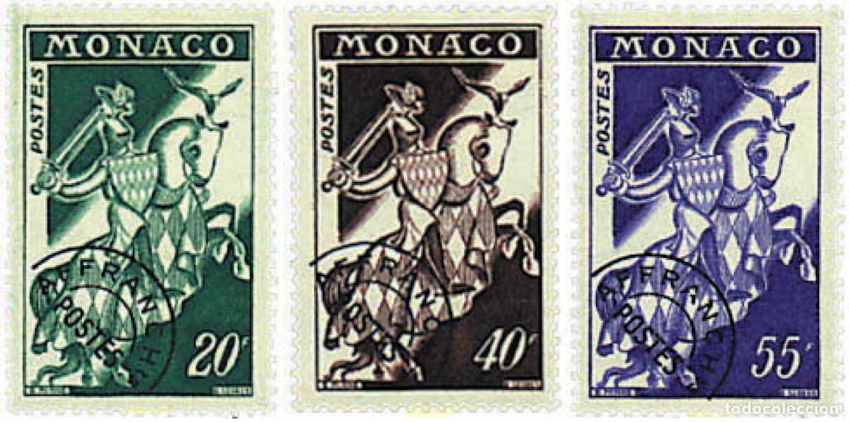 Francobolli: 791080 MNH MONACO 1959 SELLO DEL PRINCIPE