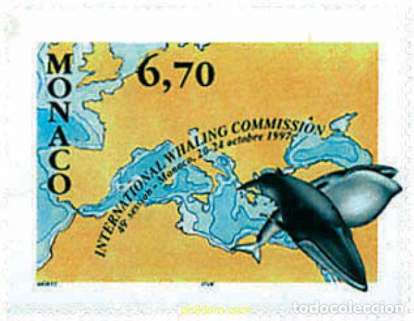 Sellos: 76921 MNH MONACO 1997 PROTECCION DE LAS BALLENAS