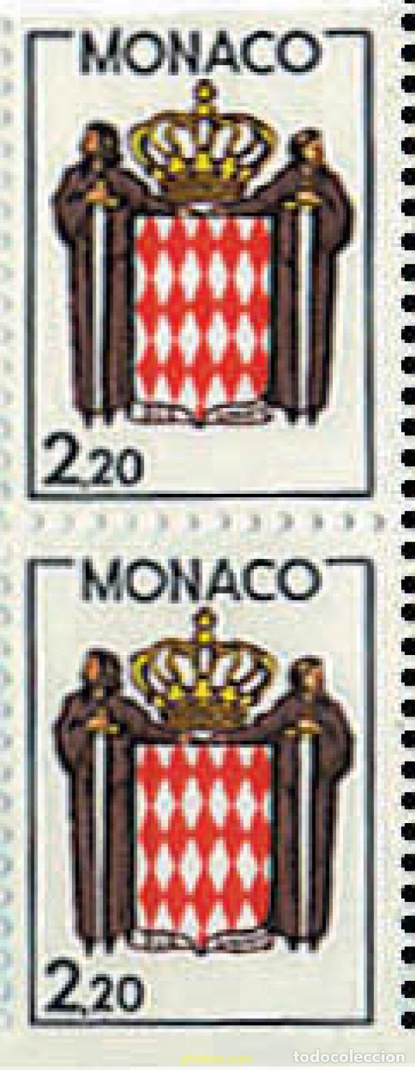 Francobolli: 25570 MNH MONACO 1987 ESCUDO ESTILIZADO