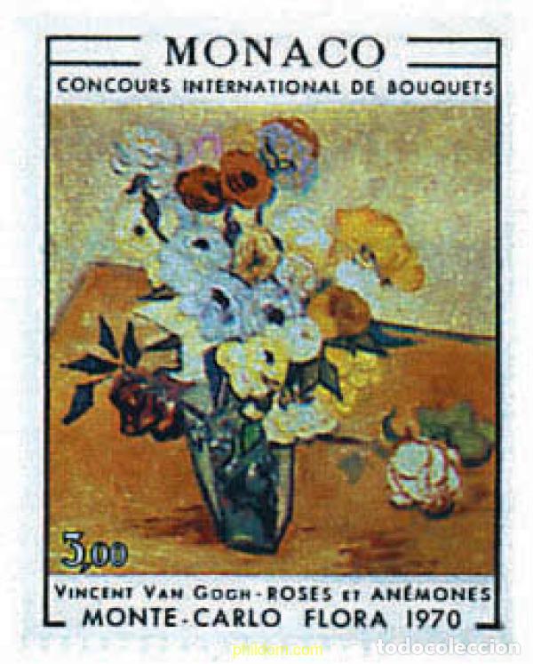 Francobolli: 96914 MNH MONACO 1970 CONCURSO INTERNACIONAL DE RAMOS DE FLORES