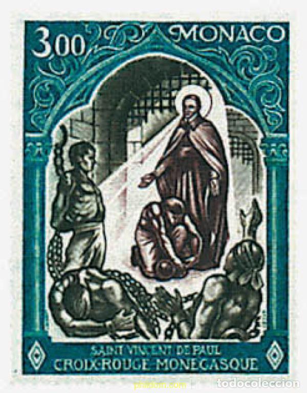 Francobolli: 32501 MNH MONACO 1971 CRUZ ROJA MONEGASCA