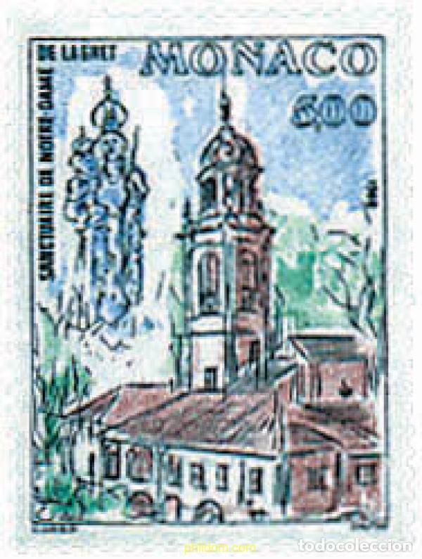 Francobolli: 32475 MNH MONACO 1988 SANTUARIO DE NUESTRA SE&Ntilde;ORA DE LAGHET