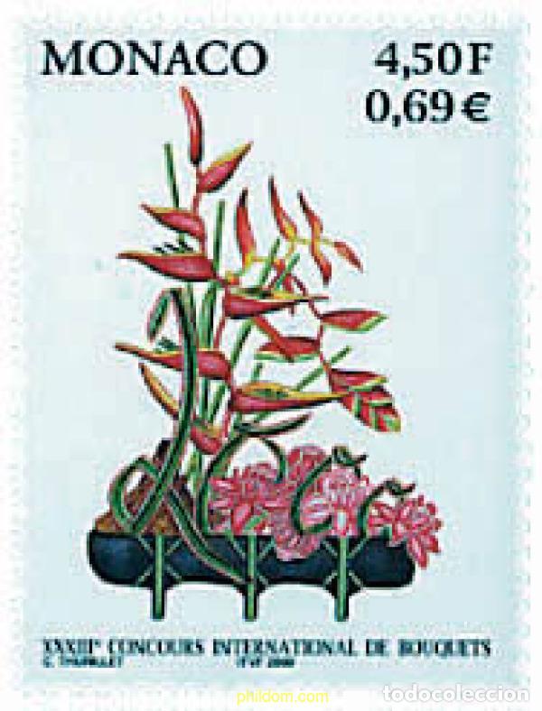 Briefmarken: 97058 MNH MONACO 1999 33 CONCURSO INTERNACIONAL DE RAMOS DE FLORES