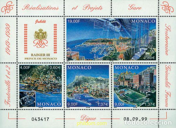 Briefmarken: 77476 MNH MONACO 1999 REALIZACIONES Y PROYECTOS