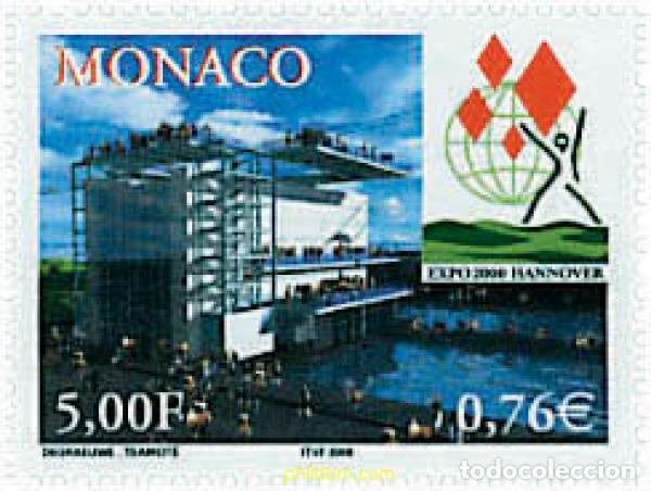 Briefmarken: 48127 MNH MONACO 2000 HANOVRE 2000. EXPOSICION UNIVERSAL