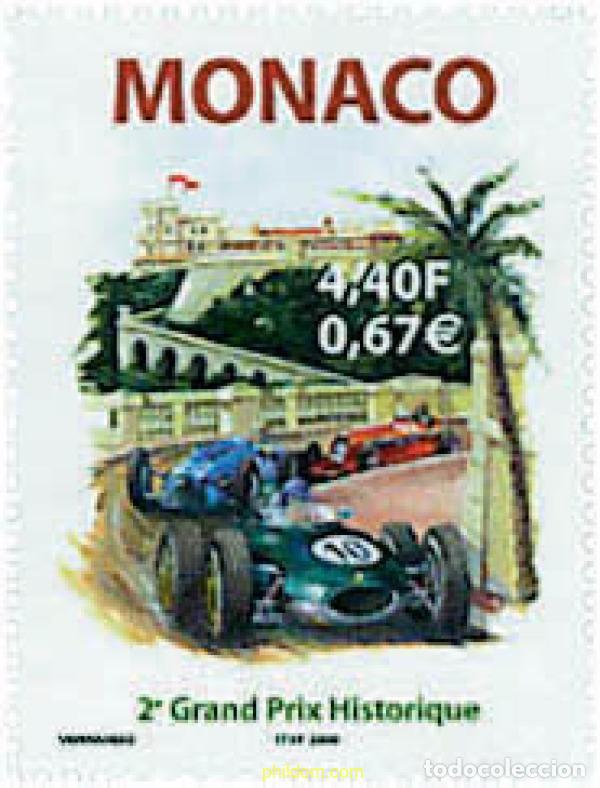 Briefmarken: 61459 MNH MONACO 2000 2 GRAN PREMIO HISTORICO