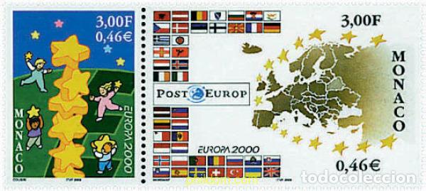 Briefmarken: 5539 MNH MONACO 2000 EUROPA CEPT. CONSTRUCCION EUROPEA