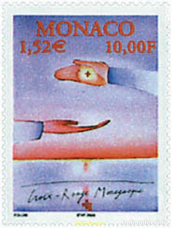 Sellos: 65878 MNH MONACO 2000 CRUZ ROJA MONEGASCA