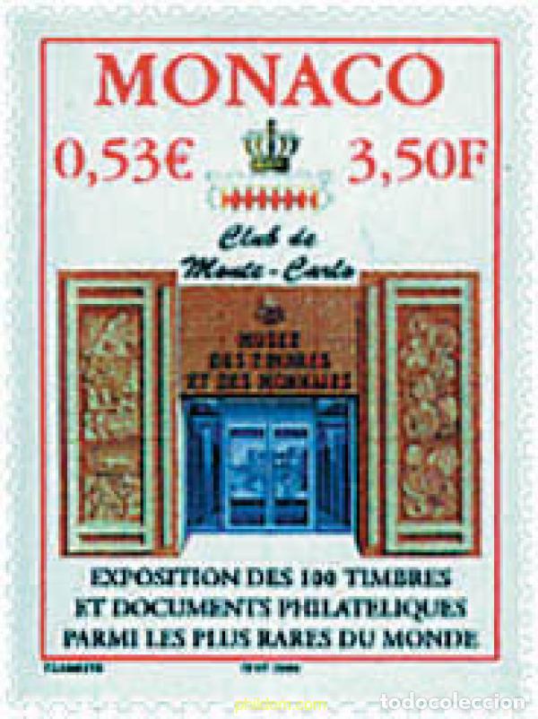 Sellos: 62000 MNH MONACO 2000 CLUB DE MONTECARLO
