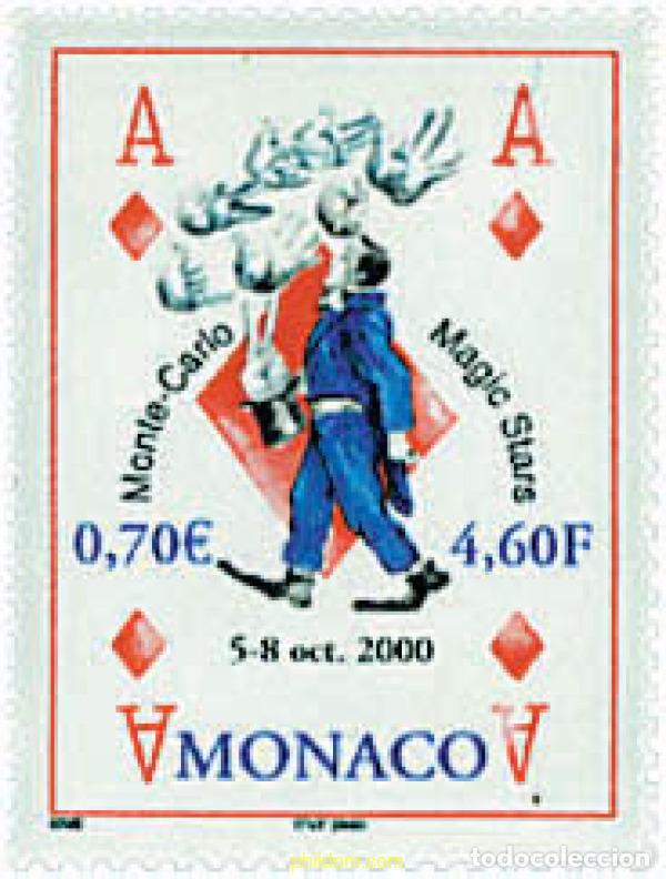 Sellos: 62003 MNH MONACO 2000 MONTECARLO MAGIC STARS