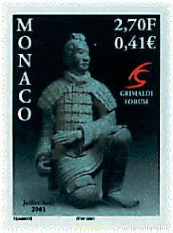 Sellos: 61474 MNH MONACO 2000 GUERREROS DE TERRACOTA