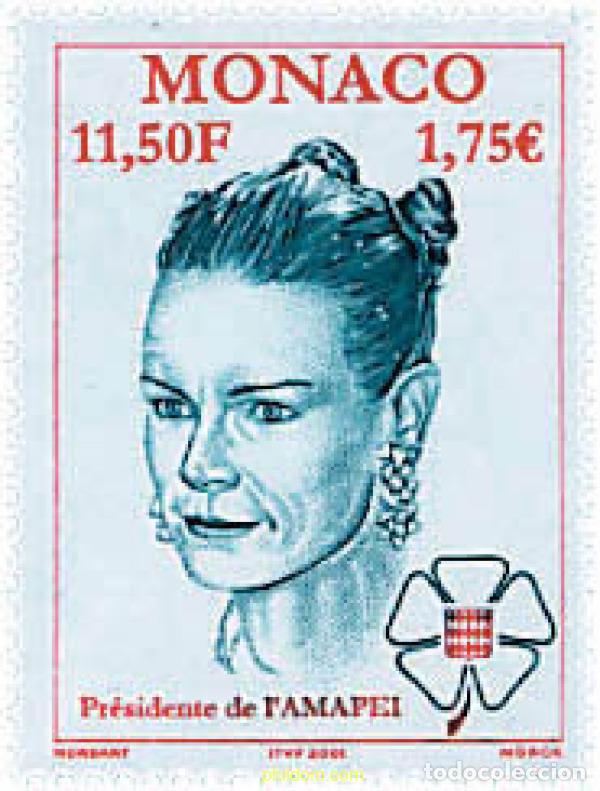 Sellos: 61471 MNH MONACO 2000 ASOCIACION MONEGASCA PARA LA AYUDA Y LA PROTECCION DE LA INFANCIA INADAPTADA