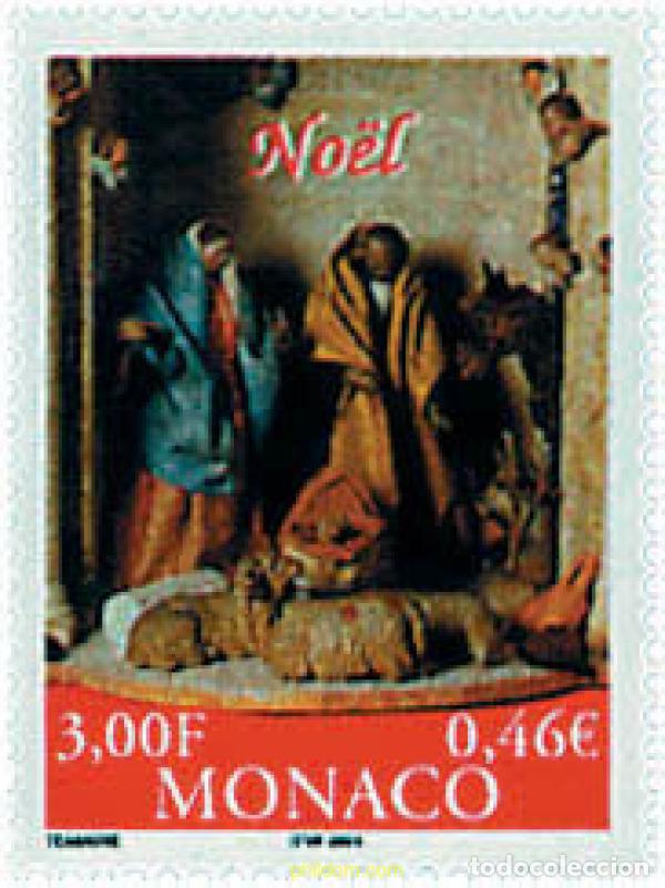 Sellos: 77473 MNH MONACO 2000 NAVIDAD