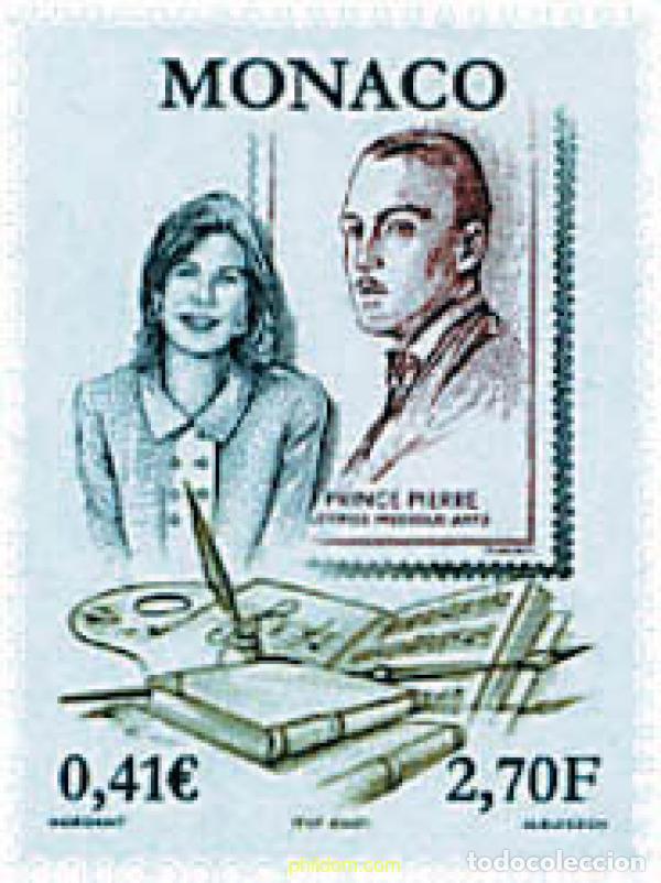 Sellos: 76859 MNH MONACO 2001 PREMIO LITERARIO RAINIERO III