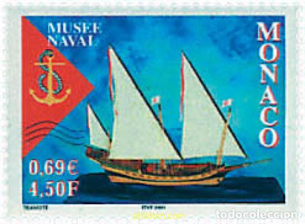 Sellos: 76863 MNH MONACO 2001 MUSEO NAVAL